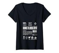 Women's Enemies to Lovers Expert Label Bookish Smutty Book Merch V-Neck T-Shirt