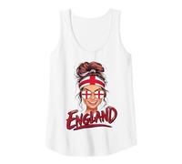 Womens England Girls English Flag for Women England Tank Top
