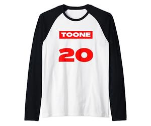 Women's England Squad 2022 ELLA TOONE Raglan Baseball Tee