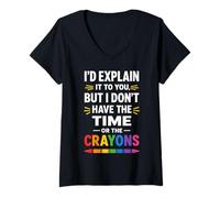 Women's Entrepreneurship Humor Startup Founder Sarcastic Saying V-Neck T-Shirt