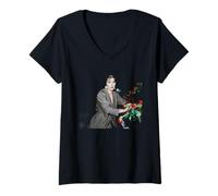 Women's Enya Watermark Era Orinoco Flow Singer 1988 V-Neck T-Shirt