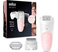 Women's Epilator Depilator Braun Silk-Epil 5 Face Accessories Included Gift Idea