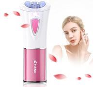 Women's Epilator, Face Epilator with LED Light, Wireless Epilator, Face Body Hair Removal, Electric Hair Remover, Girls Epilator for Body, Armpit, Bikini, Leg