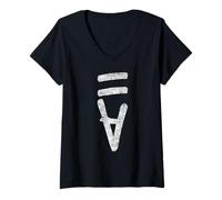 Women's Equality for All Math Symbols Equal Rights Freedom Inclusion V-Neck T-Shirt