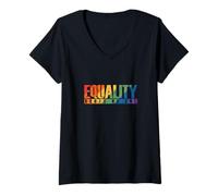 Women's Equality Hurts no One V-Neck T-Shirt