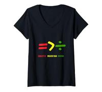 Women's Equality is Greater Than Division V-Neck T-Shirt