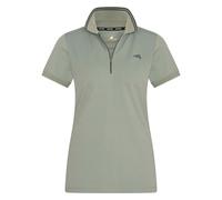 Women's equestrian polo with half zip Euro-Star Gina