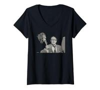 Women's Eric Morecambe & Ernie Wise Live 1973 By Dick Barnatt V-Neck T-Shirt