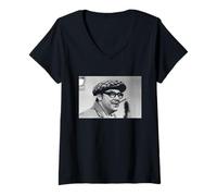 Womens Eric Morecambe & Wise Christmas Comedy Show 1973 V-Neck T-Shirt