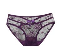 Women's Erotic Knickers Gym Knickers for Women Cotton High Waisted Knickers for Women Seamless Full Briefs Women Brazilian Pants Women Underwear Ladies Suck in Knickers for Women Dark Purple