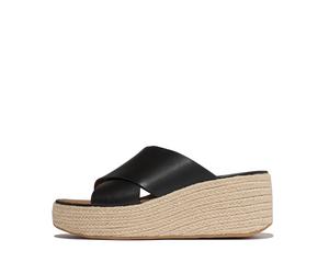 Women's espadrilles FitFlop PlatFForms Noir 42