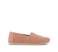 TOMS Women's Alpargata Classic Espadrille Loafer Flat, Bloom Heritage Canvas, 10 UK Medium Pink