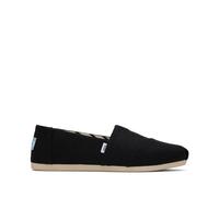 TOMS Women's Alpargata Slip on Shoe in Black | Size: 5 TOMS Black 5
