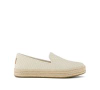 TOMS Womens Carolina Platform Espadrille Slip On Flats Casual - Yellow, Lt San Wvn Bsk Pu, 5 UK