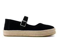 TOMS Womens Carolina Mary Jane Espadrille Flats Casual - Black, Black 1, 7.5 UK