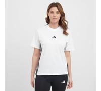 Women's Essentials 3-Stripes Cotton T-Shirt, White M