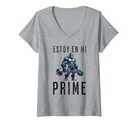 Women's Estoy En Mi Prime Divertida V-Neck T-Shirt