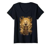 Women's Eucharistic Consecration Traditional Latin Mass Catholic V-Neck T-Shirt