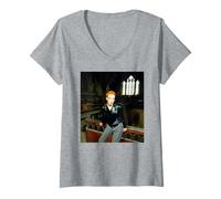 Women's Eurythmics Annie Lennox Sweet Dreams are Made of This 1983 V-Neck T-Shirt