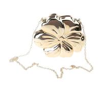 Womens Evening Clutched Bag Acrylic Crossbody Flower Shape Handbag Fashion Shoulder For Wedding Prom Women Clutch Flower Shape Handbag Chain Strap Crossbody