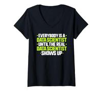 Women's Everybody is A Data Scientist V-Neck T-Shirt