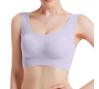 Women's Everyday Bras Underwired Bras for Women Beach Vacation Clothes Thick Nude Sports Bra Sports wear Crop top UK Body con Dress Lightweight Workout Sport top Stick Undershirt Push up