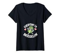Women's Everyday I'm Brusseliin' V-Neck T-Shirt