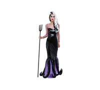 Womens Evil Sea Witch Fancy Dress Costume (Size 12-14)