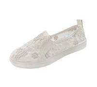Womens Extra Wide Fit Trainers, Women's Fashion Sneakers Arch Support Shoes Womens Walking Trainers Cute Sneaker Ladies Loafers for Sports Casual Work Leisure Silver