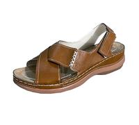Womens Extra Wide Fit Wedge Sandals Chunky Wedges Casual Leisure Thick-soled Sandals Women's Shoes Fashion Breathable Women's Ladies Flat White Womens Sandles Size 8 (Brown,5.5)