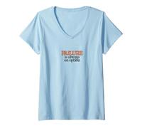 Women's Failure is Always an Option V-Neck T-Shirt