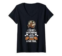 Womens Fair Trial of Thoughts V-Neck T-Shirt