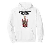 Womens Falconry Queen Master Hunter Raptor Training Falcon Pullover Hoodie