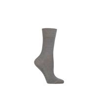 FALKE Women's Sensitive New York W So Lyocell With Soft Tops 1 Pair Socks, Grey Light 3245, 2.5-5