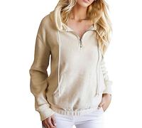 Women'S Fall Hooded Sweatshirts Casual Pullover,Cute Zip Up Hoodies,Graphic Hoodies,Womens Pullover Sweaters,Zipy Hoodie,Custom Sweaters,Stylish Hoodies Beige