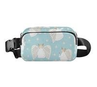 Womens Fanny Packs Cute Waterproof Belt Bag Hip Pouch Angel Dreams Blue Waist Purse for Women, Angel Dreams Blue, 8 x 5.3 x 2.3 inch, Funny Cute, Angel Dreams Blue, 8 x 5.3 x 2.3 inch, Funny Cute