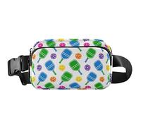 Womens Fanny Packs Cute Waterproof Everywhere Belt Bag Playful Game Blue Green Crossbody Waist Purse, Playful Game Blue Green, 8 x 5.3 x 2.3 inch, Funny Cute, Playful Game Blue Green, 8 x 5.3 x 2.3