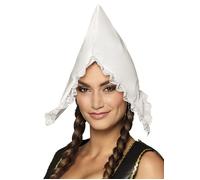 Womens Farmer White Dutch Girl Hat