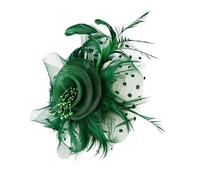 Women's Fascinator Hat - Flower Veil Headpiece for Tea Party | Tea Party Fascinator Hats | For Events Ceremonies Formal Festive Events Bridal Shower Funeral Wedding