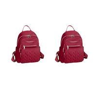 Women's Fashion Cloth Outdoor Travel Bag Leisure Backpack Snowboard Backpack for Men (Red*2, One Size*2)