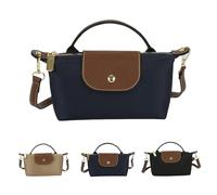 Women's Fashion Colorblock Mini Crossbody Bag,Lightweight Solid Square Purse,Solid Color Quilted Crossbody Bags (Blue)