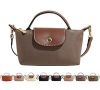 Women's Fashion Colorblock Mini Crossbody Bag,Lightweight Solid Square Purse,Solid Color Quilted Crossbody Bags,Minimally Textured Commuting Small Bags for Women (Hay color)