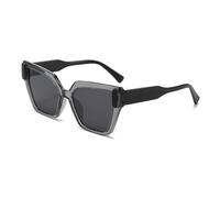Women's Fashion Colour Blocking Street Shoot Sunglasses Men's Outdoor Driving Holiday Sun Glasses(Grey)