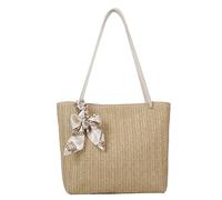 Women's Fashion Handbag Single Shoulder Underarm Bag Casual Large Capacity Bag Guitar Straps for Handbags (Khaki, One Size)