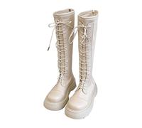 Womens Fashion Mid-Calf Western Boots Comfortable Daily Commuter Ballroom Dance Shoes for Parties and Proms Fancy Dress Party for UK Ladies