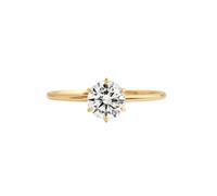 Womens Fashion Rings Platinum Rings for Women Wedding Band 9K Au375 Size Q 1/2 White Rectangle Moissanite Stackable for Lesbian Popular