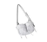 Women's Fashion Shoulder Bag Nylon Underarm Bag With Multi Pockets And Adjustable Strap For Various Occasion Multi Pockets