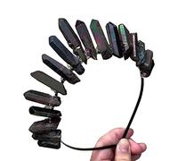Women's Fashionable Hairbands Natural Crystal Crown Hair Hoop Queen Headbands Hair Accessories For Wedding Bridesmaid