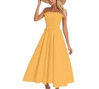 Women's Fasion Patchwork Boho Dresses Casual Sleeveless Spaghetti Straps Sexydress Elegant Squre Neck Evening Party Holiday Dress