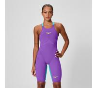 Women's Fastskin LZR Pure Valor 2.0 Openback Kneeskin Purple/Blue - 22 Grape/Blue 22